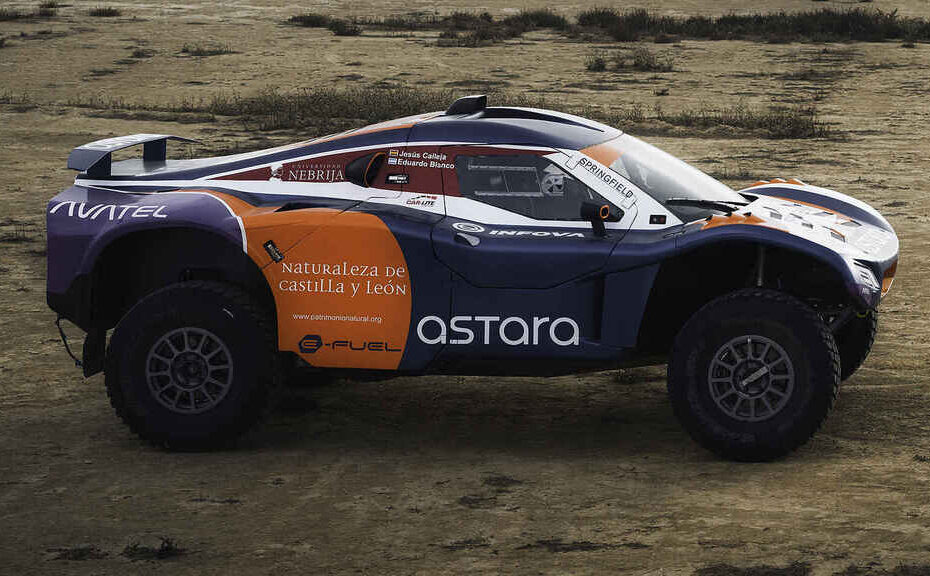 e-fuel los coches españoles del Dakar